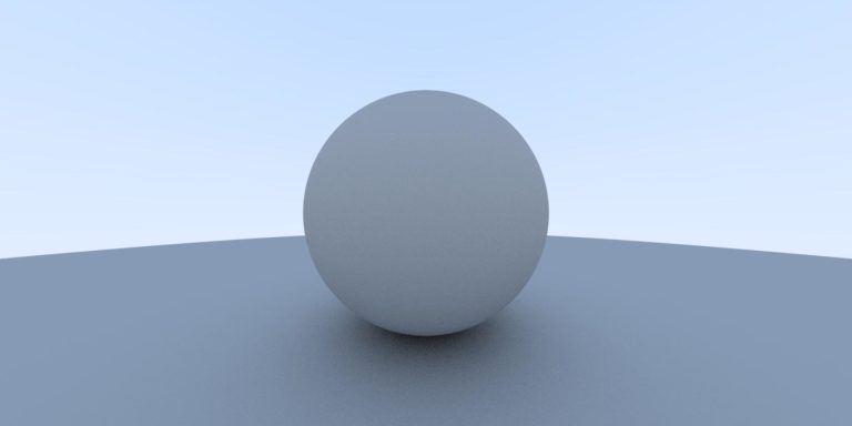 First diffuse surface render.